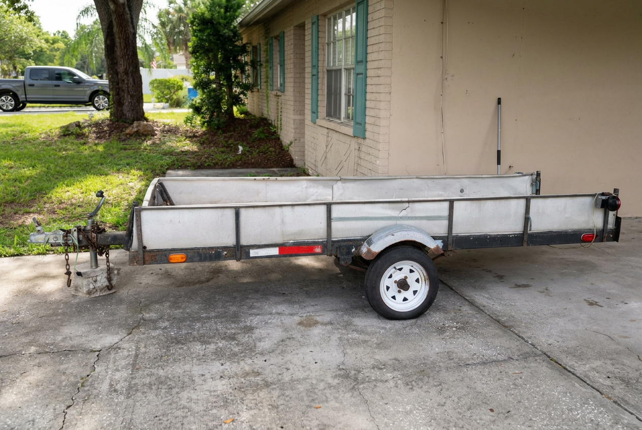 13' Motorcycle Trailer